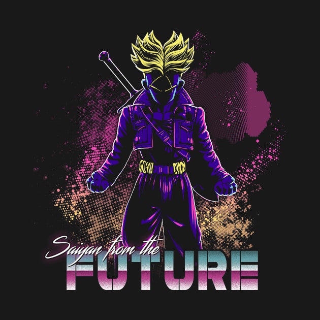 Retro Saiyan from the future by ddjvigo