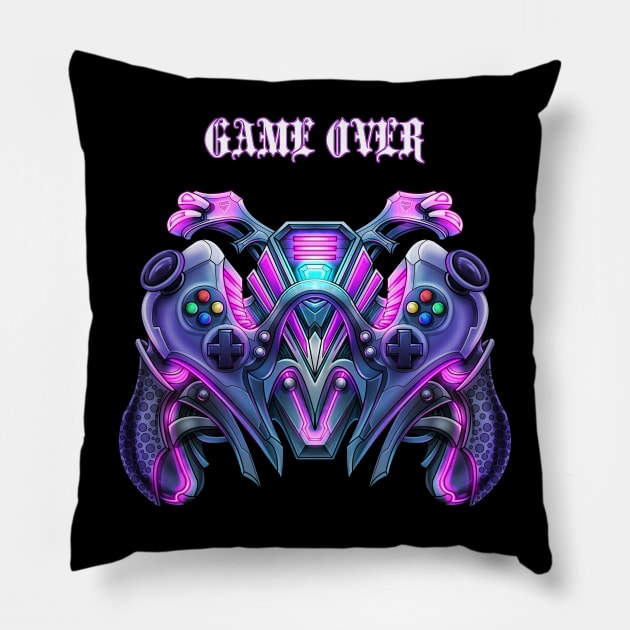 game over Pillow by LillyRise