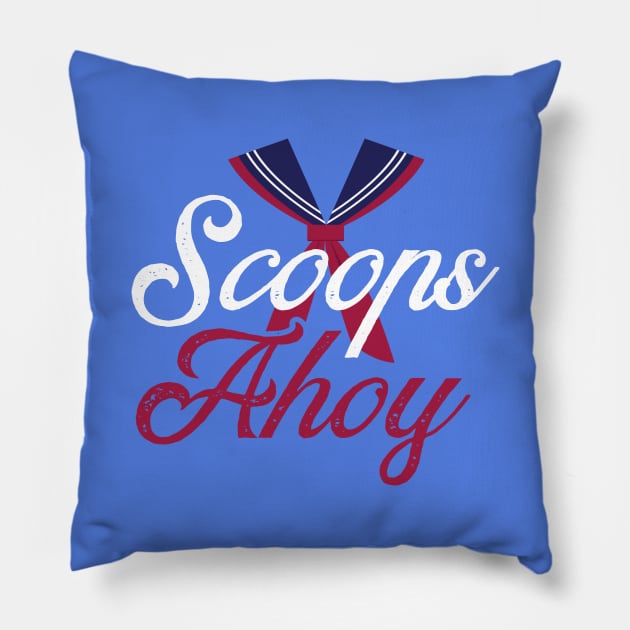 Scoops Ahoy Pillow by Amrshop87