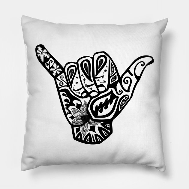 Shaka Pillow by MadEDesigns