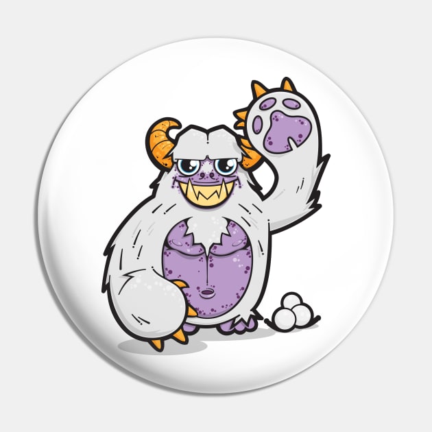 Friendly Abominable Pin by msharris22