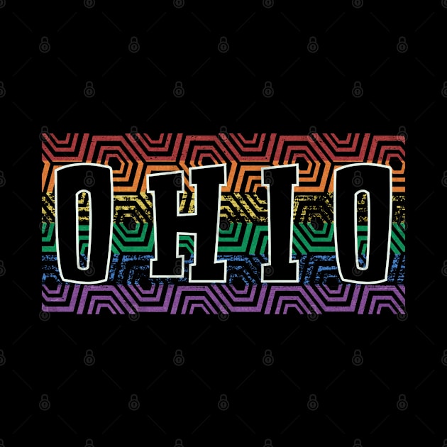 LGBTQ PATTERN USA OHIO by Zodiac BeMac