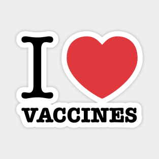 I Heart Vaccines Magnet