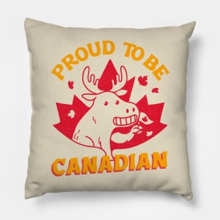 Proud to be Canadian! Pillow