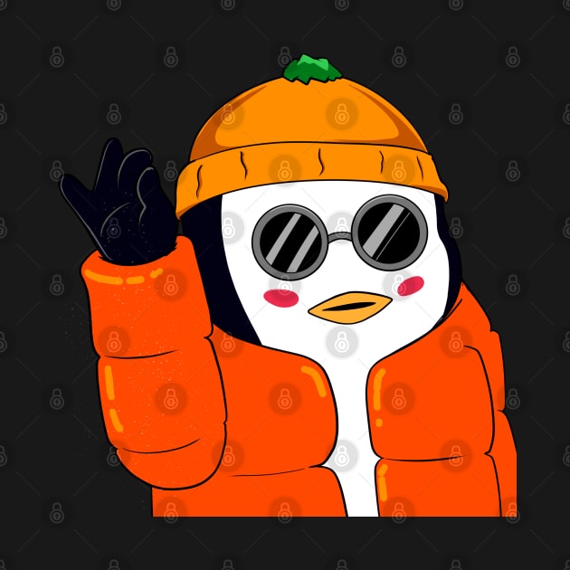 Penguin Salt-bae by 9yctoonz