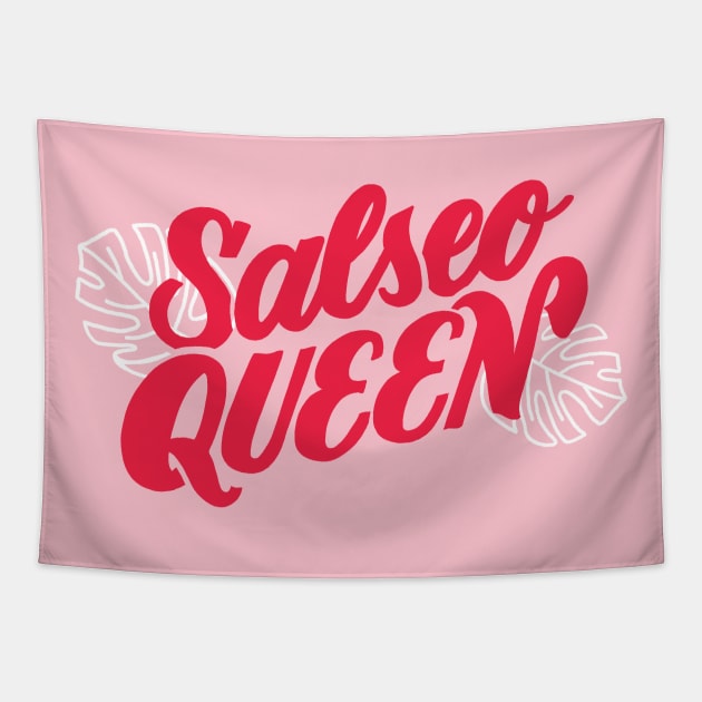 Salseo Queen Tapestry by Lucia Types