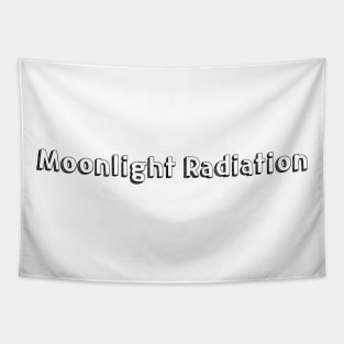 Moonlight Radiation // Typography Design Tapestry