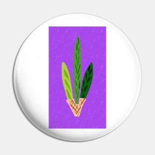 Lulav Violet Print Pin