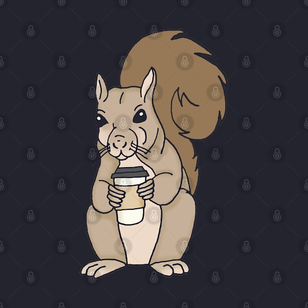 Caffeinated Squirrel by Downtown Rose