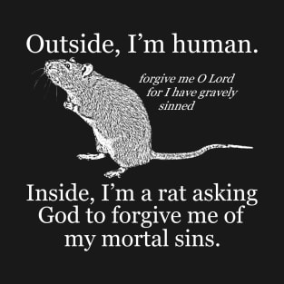 Inside, I'm a rat T-Shirt