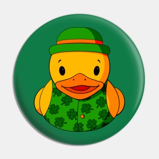 St. Patrick’s Day Rubber Duck Pin