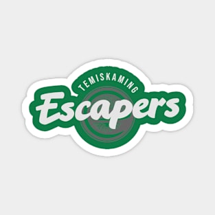 Vintage Style Greyscale  Escapers Magnet