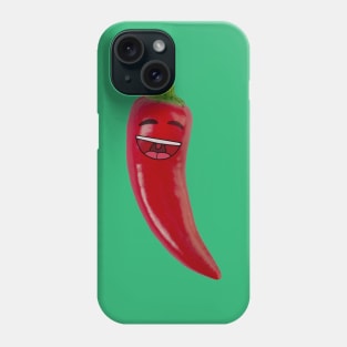 Laughing Red Chili Phone Case