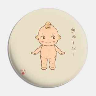 Traditional japanese style Kewpie Pin