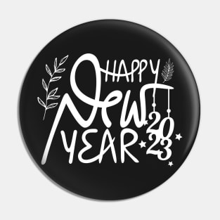 Happy New Year 2023 Pin