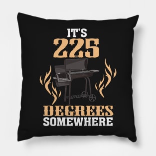 BBQ: 225 Degrees BBQ Gift Pillow