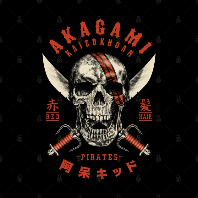 Realistic Akagami Jolly Roger - Front & Back by Aho Kid