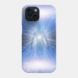 Shining aura in light Phone Case