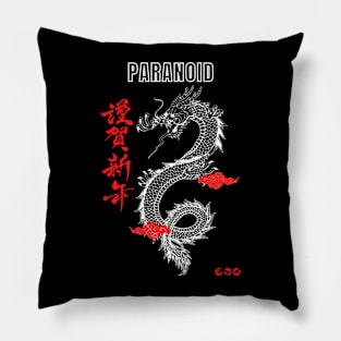 Dragon Streetwear Paranoid Pillow