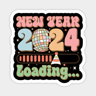 New year loading Magnet