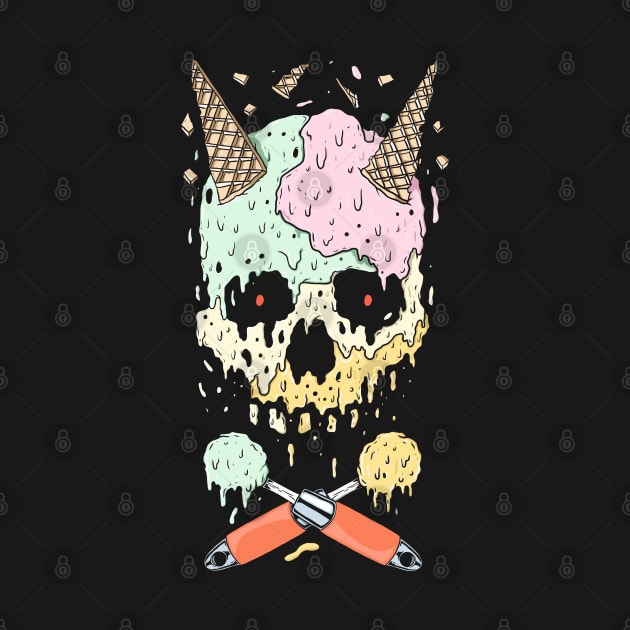 IceCream Skull by pedrorsfernandes