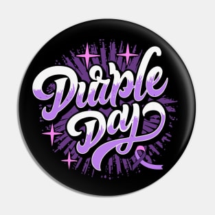 Epilepsy Awareness Day - March Pin