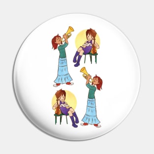 Symphony Ladies Pin