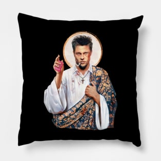 Saint Tyler Durden Pillow