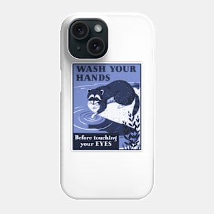 Wash Your Hands In Blue Phone Case