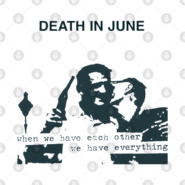 Death In June Original Aesthetic Tribute 〶 by Terahertz'Cloth