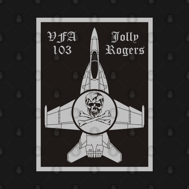 VFA-103 Jolly Rogers - F/A-18 by MBK