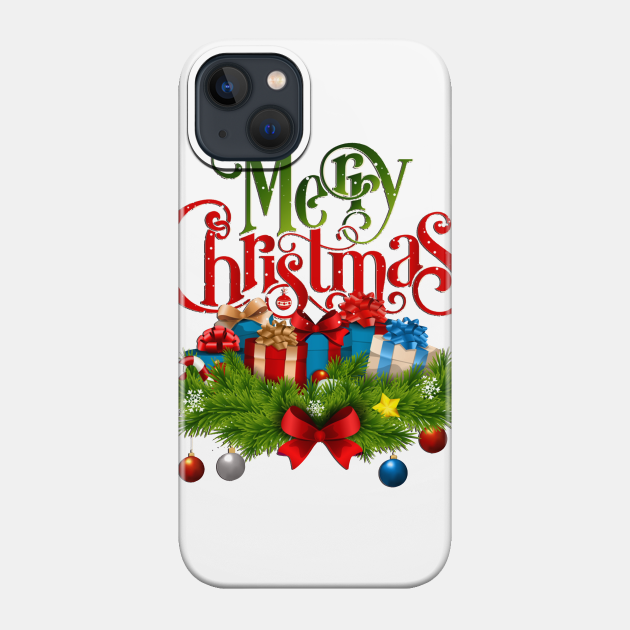 Merry Christmas - Merry Christmas - Phone Case