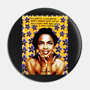 Lauryn Hill. Classic Pin