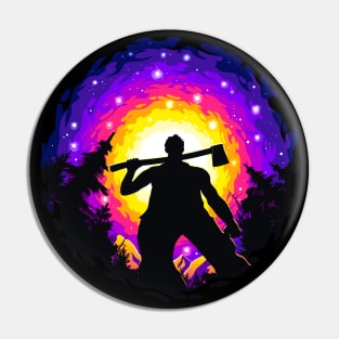 Lumberjack Pin