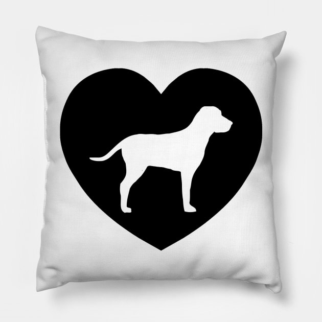 Dog Love | I Heart... Pillow by gillianembers