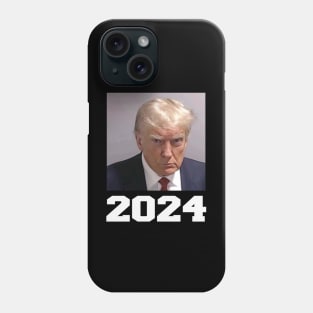 Trump 2024 Mugshot Phone Case