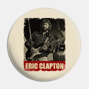 Eric Clapton - NEW RETRO STYLE Pin