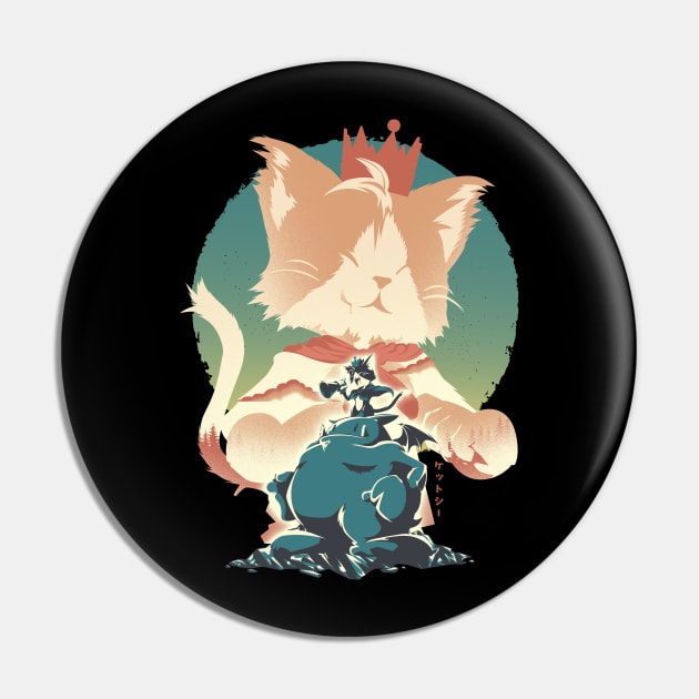 Shinra Spy Moggy Pin by plonkbeast