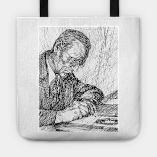 HERMANN HESSE ink portrait .2 Tote