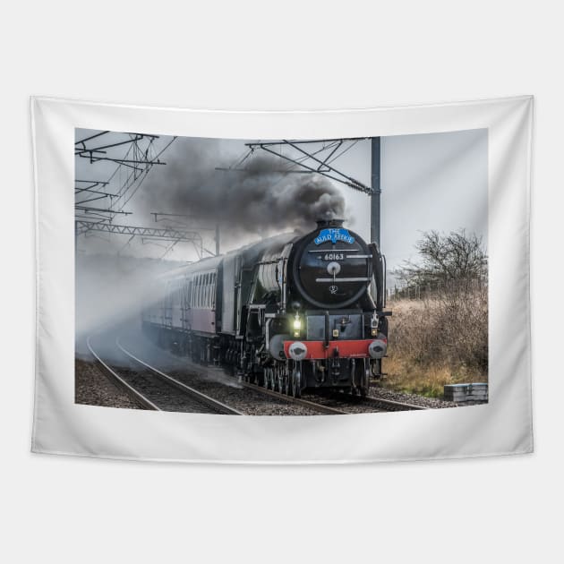 Tornado at Hett Crossing, Co Durham Tapestry by davehudspeth