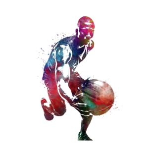 Basketball sport art #basketball T-Shirt