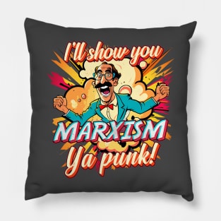 Groucho is Grouchy on Marxism! Pillow