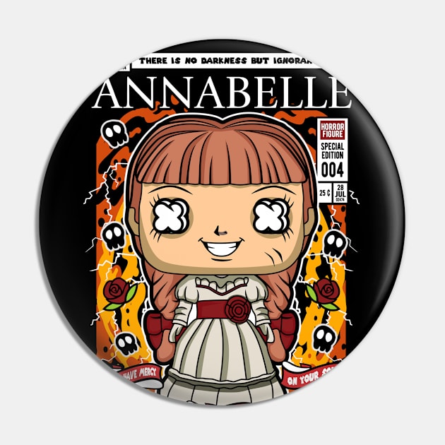 Annabelle Pop Culture Pin by Pure Touch