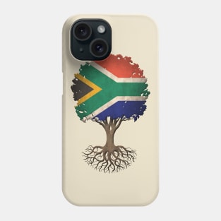 Tree of Life with South African Flag Phone Case