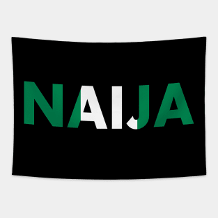 Nigerian Pride Flag Naija Tapestry