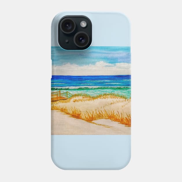 Beautiful Day at the Beach Phone Case by Matt Starr Fine Art