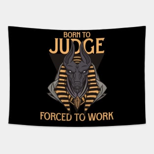 Funny Anubis Egyptian History Teacher Archeologist Tapestry