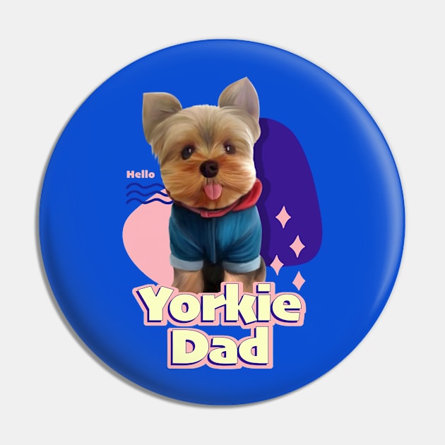 Yorkie dad Pin by Puppy & cute