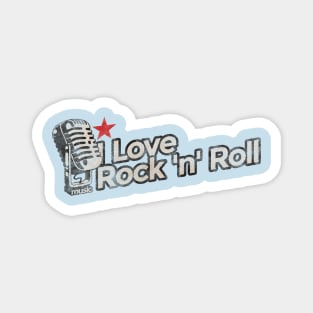 I Love Rock 'n' Roll - Vintage Karaoke song Magnet