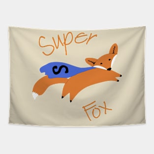 Super Fox Tapestry